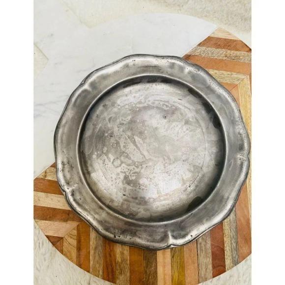 Vintage - Dutch Pewter Measuring Cup Decorative Set - Picture 5 of 7